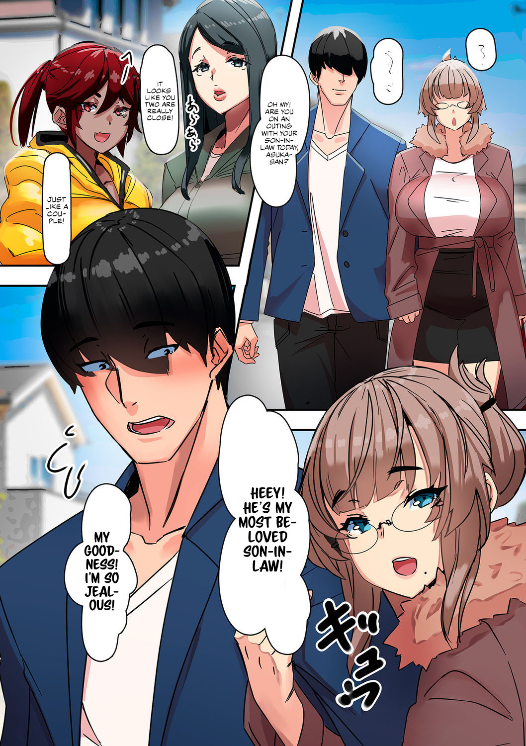 Hentai Manga Comic-My Lover Is Mother-In-Law-Read-14